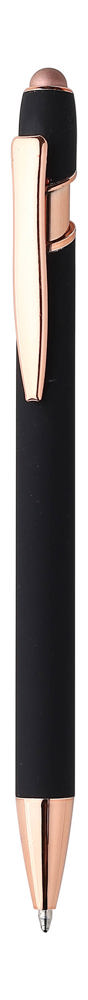 Penko - Kugelschreiber ANACAPA Soft & Touch RG aus Metall - Schwarz