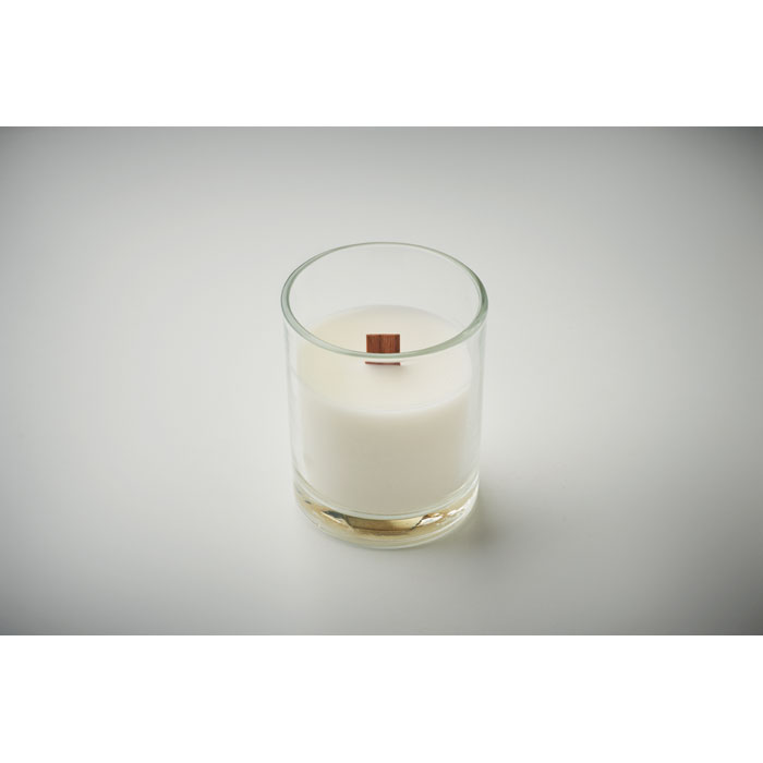 KIVAS WOOD - Kerze aus Pflanzenwachs 80 g