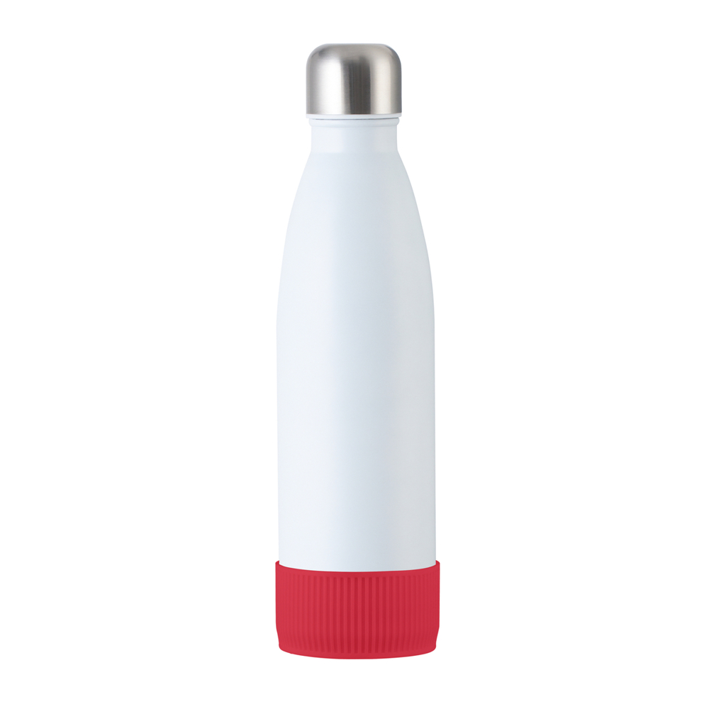 Trinkflasche RETUMBLER-myTOULON - rot, weiß