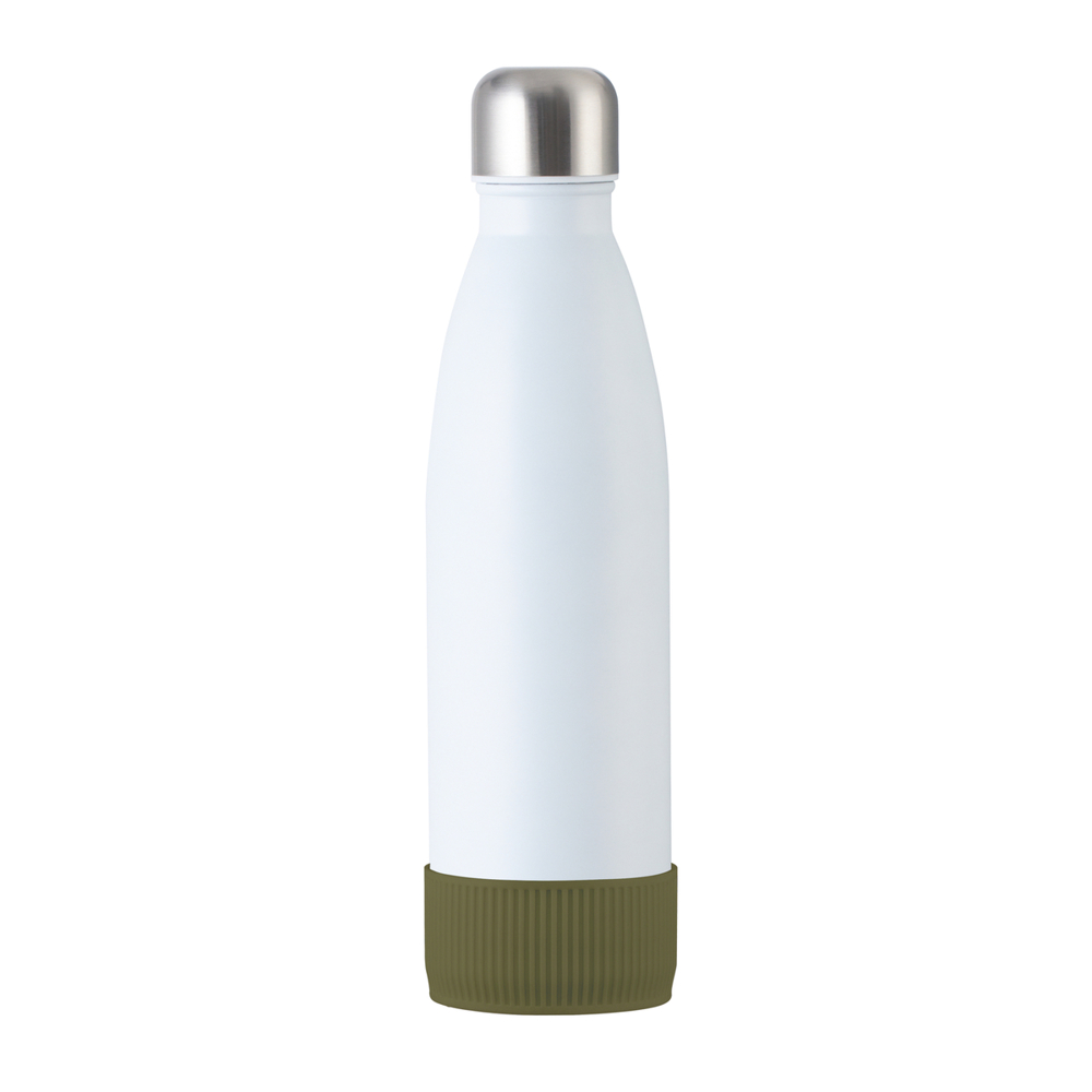 Trinkflasche RETUMBLER-myTOULON - olivgrün, weiß