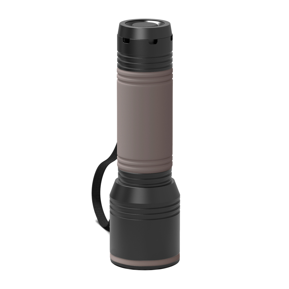 Taschenlampe REEVES-myFLASH 700 - schwarz, braun