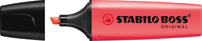 STABILO BOSS ORIGINAL Leuchtmarkierer - Neon-rot
