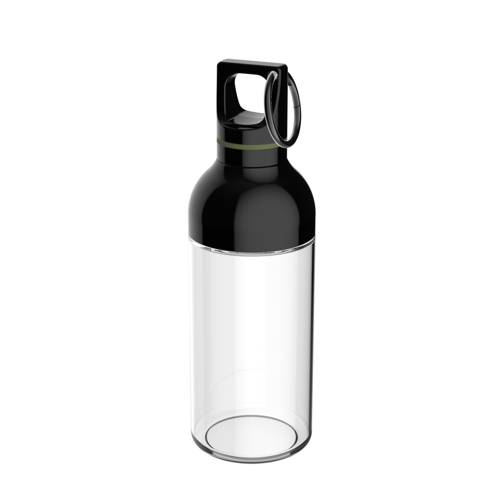 Trinkflasche RETUMBLER-DUIX SPORT - olivgrün, transparent