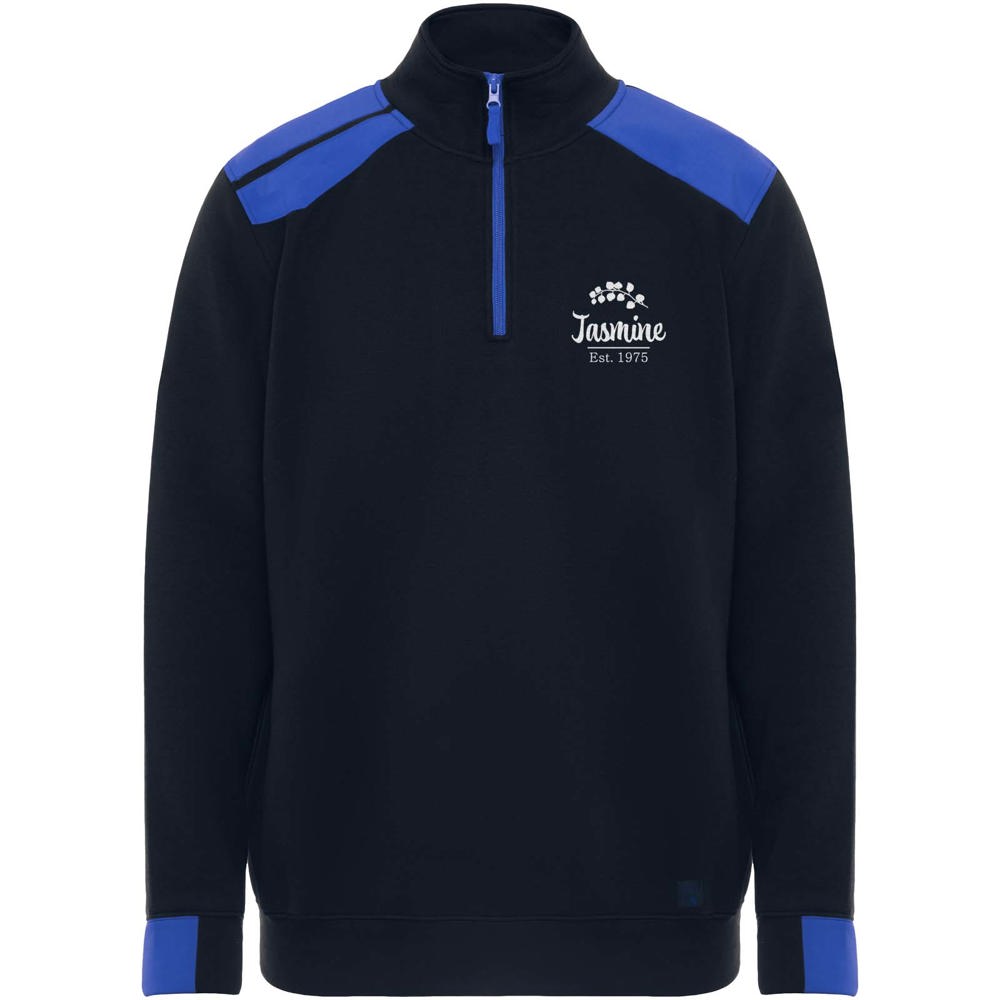 Maverick Pullover für Herren mit halbem Reißverschluss, 280 g/m2