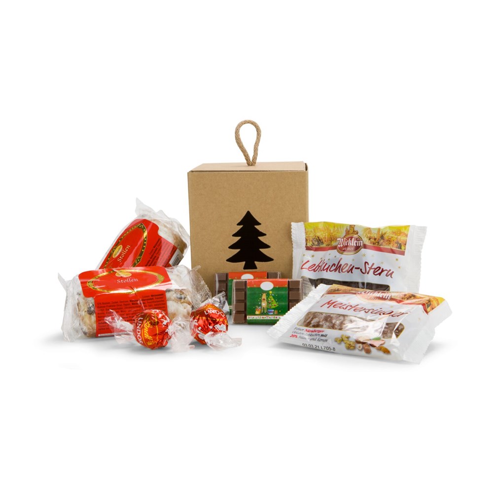 Süße Tannenbaumbox