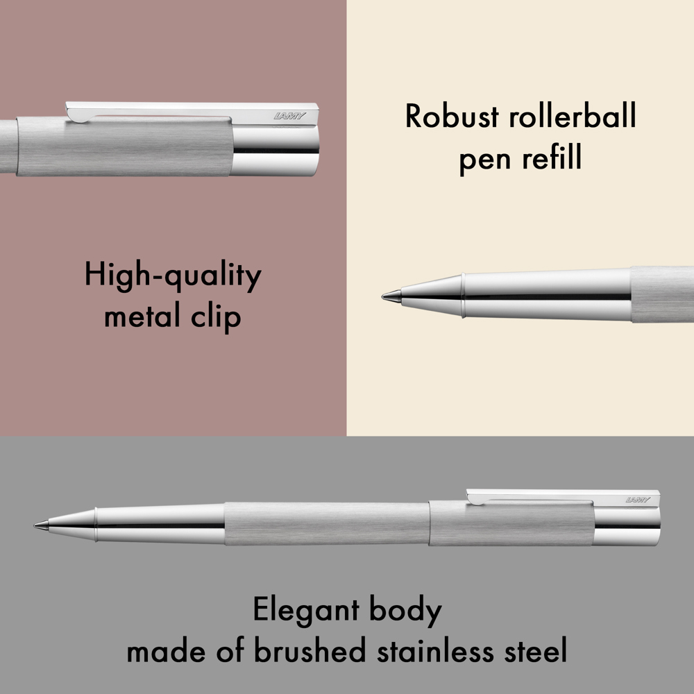 Tintenroller LAMY scala brushed