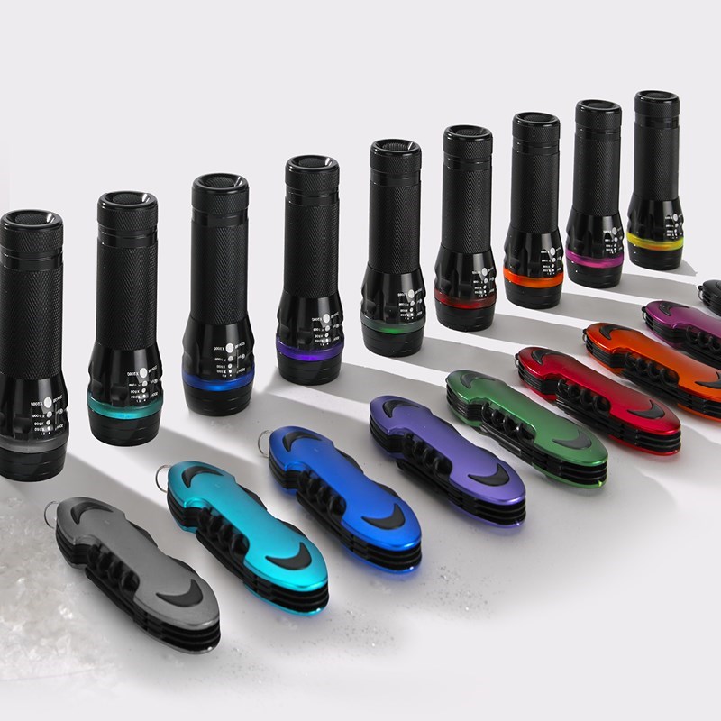 Set Colorado I: Taschenlampe und Taschenmesser