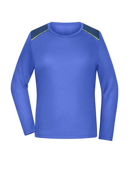 Daiber - Ladies´ Running Shirt Longsleeve - Peacock Blue