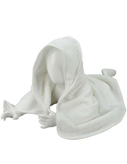 ARTG - Babiezz® Hooded Towel - White, White, White