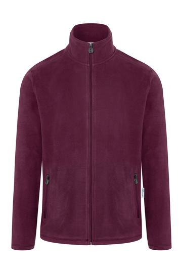 Karlowsky - Herren Workwear Fleecejacke Warm-Up - Aubergine (ca. Pantone 5185C)