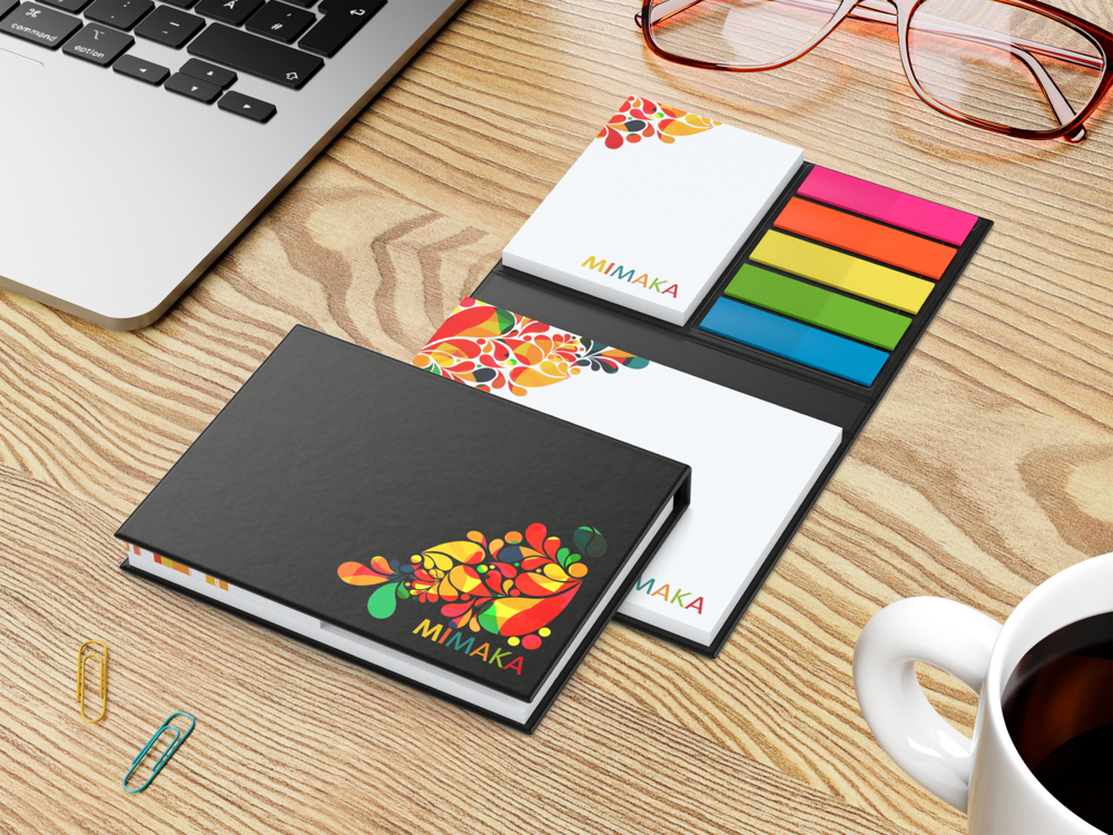 Haftnotiz-Set London, Individuell, glänzend