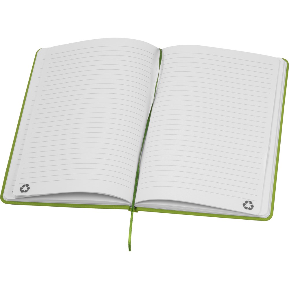 A5 Notizbuch aus recyceltem Papier DOMINIK