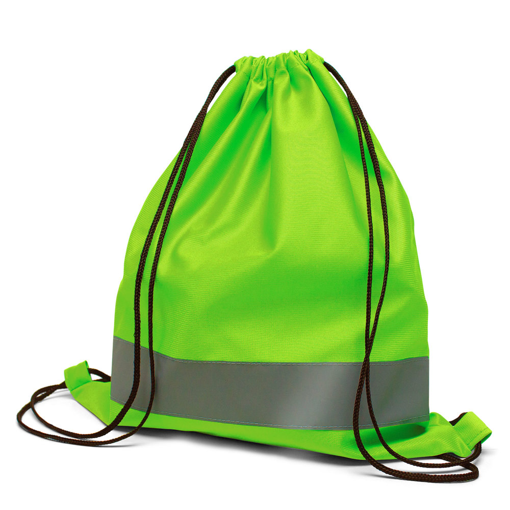 ARNHEM – Rucksack mit Reflektionsstreifen - Neongrün