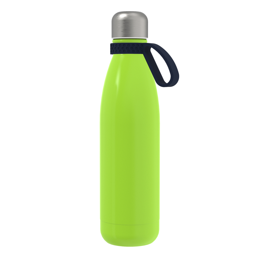 Trinkflasche RETUMBLER-myTOULON - hellgrün, marineblau