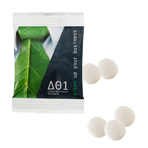 2er mentos im Papiertütchen, Mentos Classic Mint
