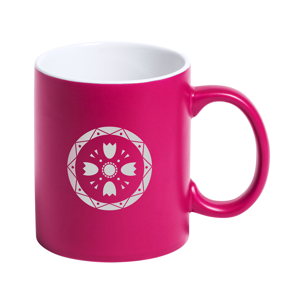 Covory - Tasse - pink/weiß