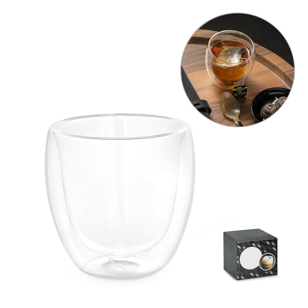 AMERICANO. Borosilikatglas becher 220 ml