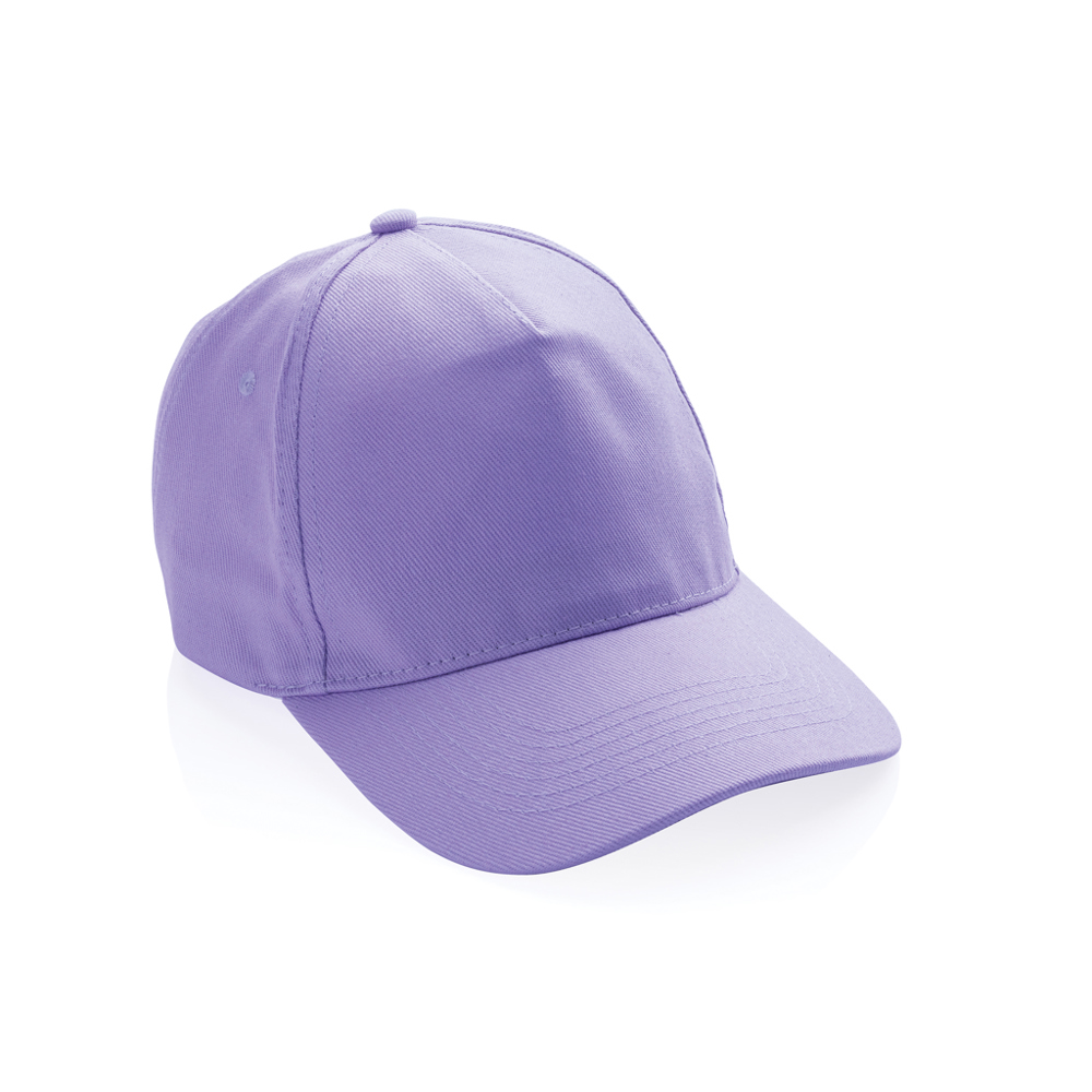 Impact 5 Panel Kappe aus 280gr rCotton mit AWARE™ Tracer - lavender (± PMS 15-3716TCX)