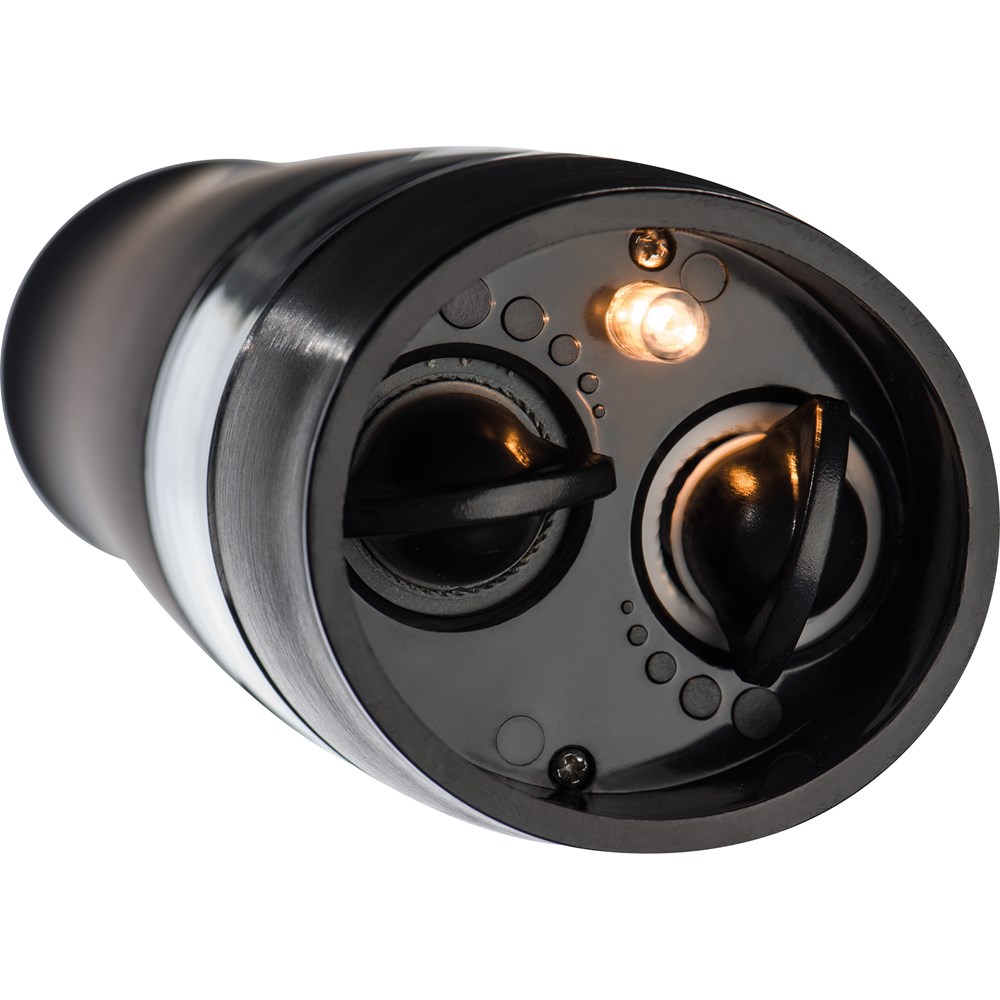 Elektrische Salz- und Pfeffermühle aus Edelstahl OCTAVIO