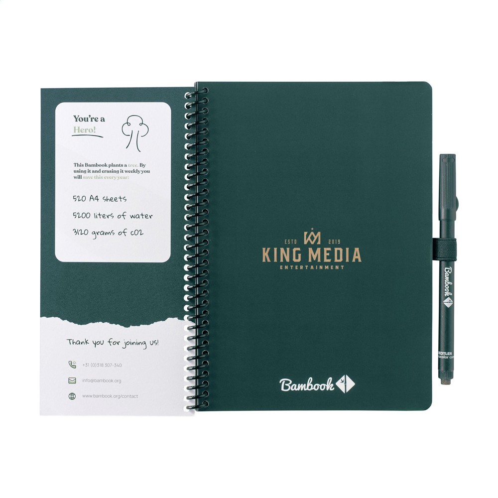 Bambook Classic Original Dot Grid Notebook A5 Notizbuch