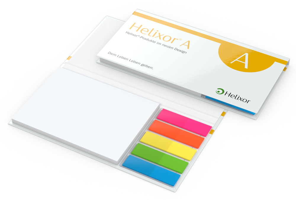 Haftnotiz-Set Kopenhagen, White, Hardcover 4/0farbig