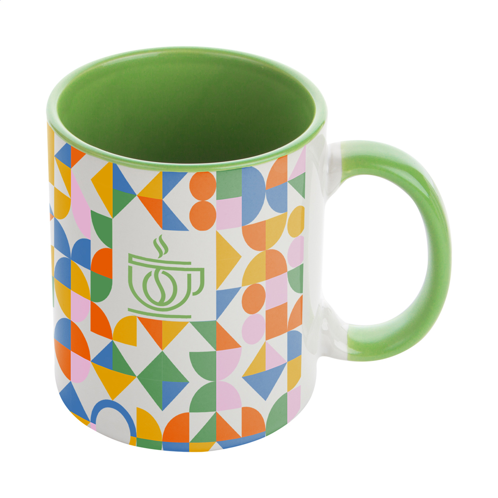 InnoColour - Tasse - grün/weiß