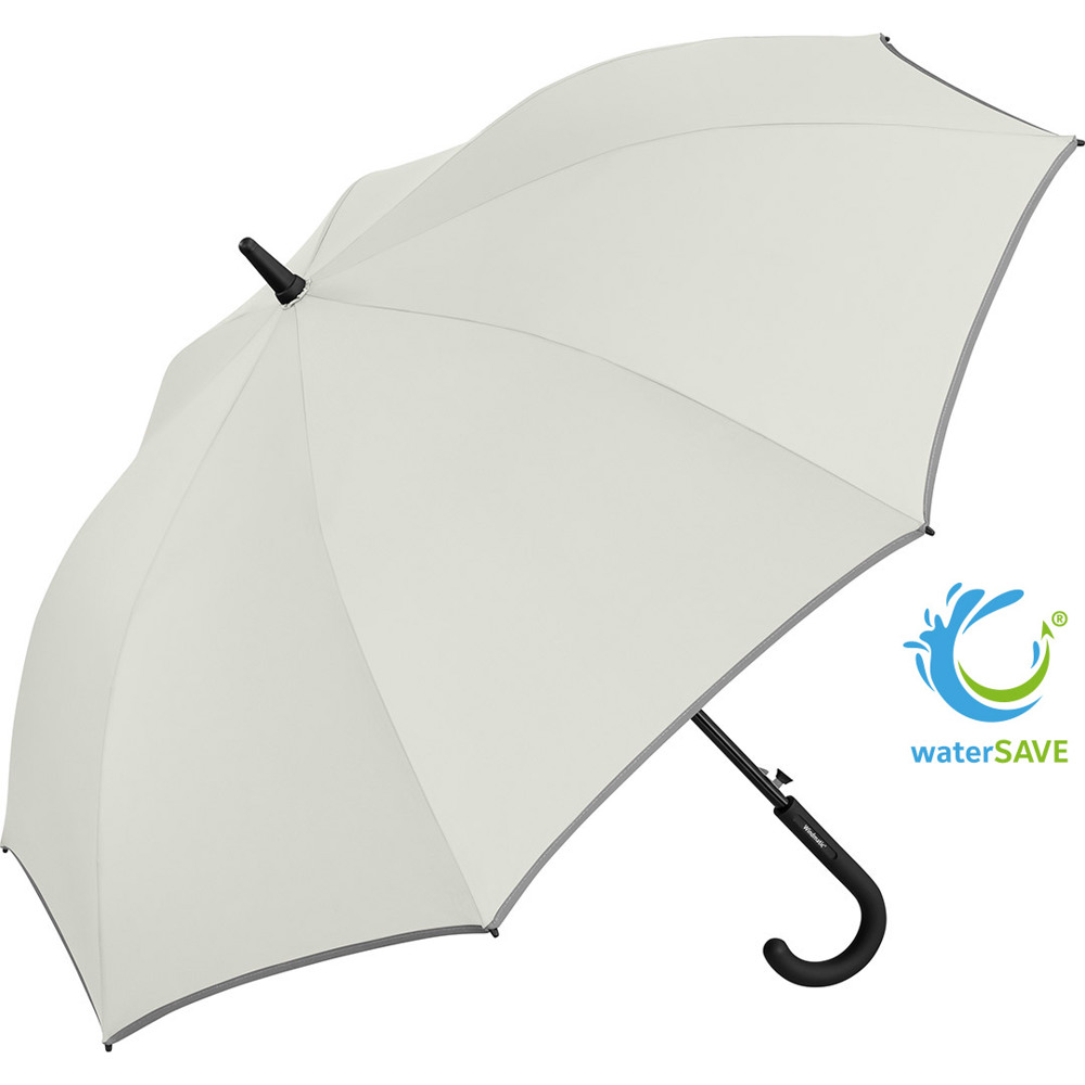 4375 AC-Midsize-Stockschirm FARE® Windmatic® - naturweiß wS