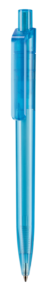 Kugelschreiber INSIDER TRANSPARENT - caribic-blau TR/FR