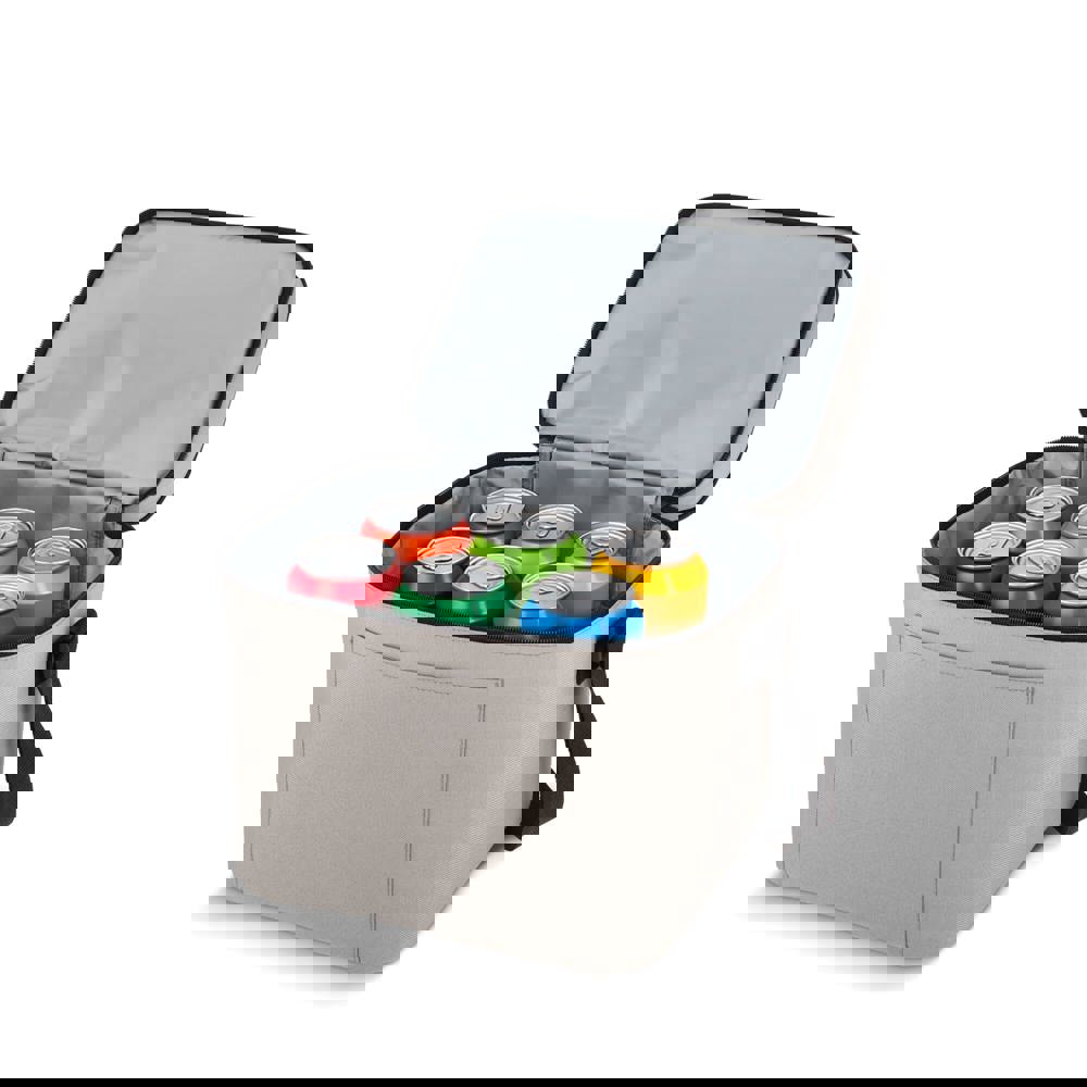 R-PET 600D Kühlbeutel mit zwei Fächern 30 x 20 x 24 cm 12 l