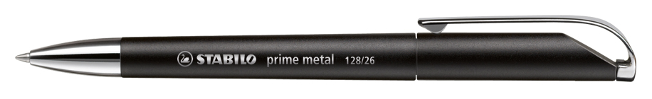STABILO prime metal Kugelschreiber, schwarz