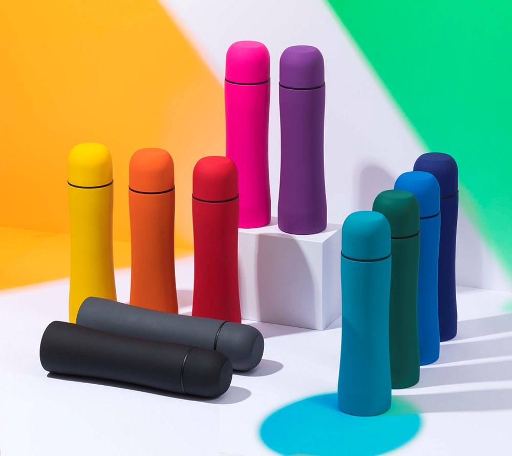 Auto Set: Thermosbecher & Vollautomatischer Regenschirm