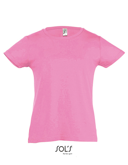 SOL´S - Kids´ T-Shirt Girlie Cherry - Orchid Pink
