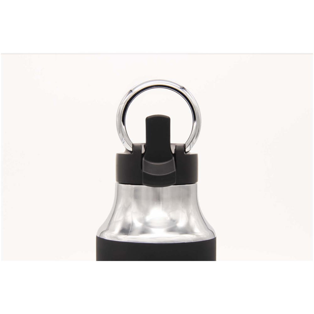 SCX.design D12 500 ml Isolierflasche aus Edelstahl mit Trinkhalm