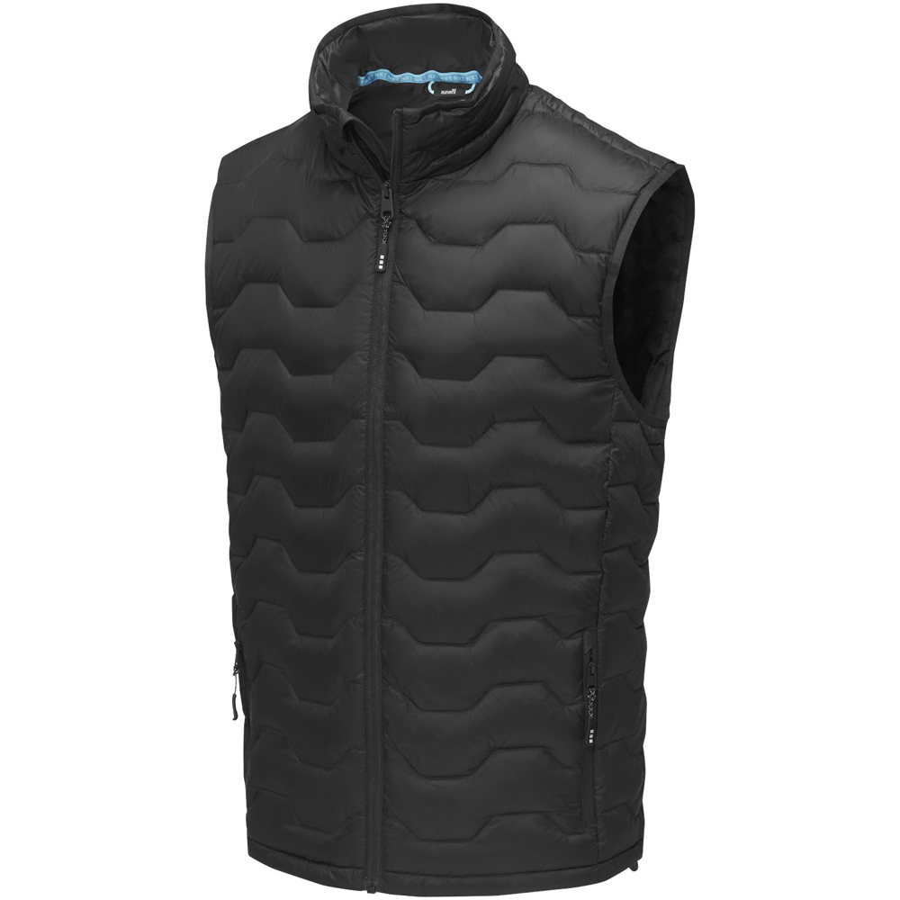 Petalite GRS isolierter Daunen-Bodywarmer aus recyceltem Material für Herren - schwarz