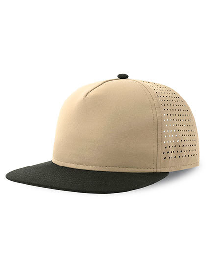 Atlantis - Bank Five Cap Recycled - Khaki, Black