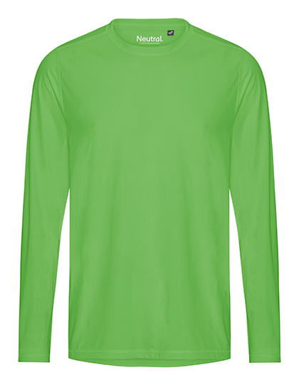 Neutral - Recycled Performance Long Sleeve T-Shirt - Lime