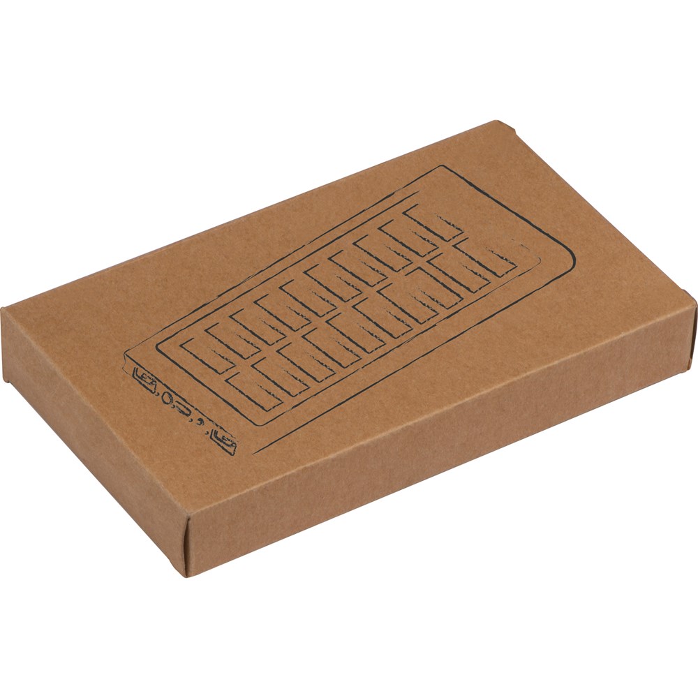 Solar Powerbank aus Metall 8.000mAh SAVERIO