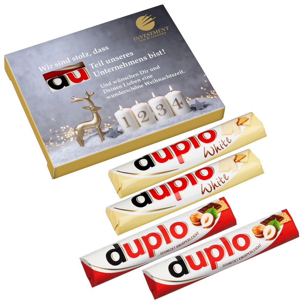 4er Advents-Duplo-Pack (klass. + weiß)
