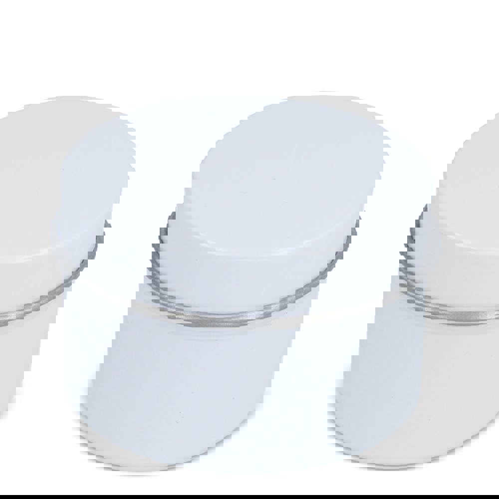 Dhyana-Duftkerze auf Pflanzenbasis in recycelter Dose - weiss