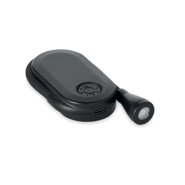 SCENE - Wiederaufladbare Leseleuchte - schwarz