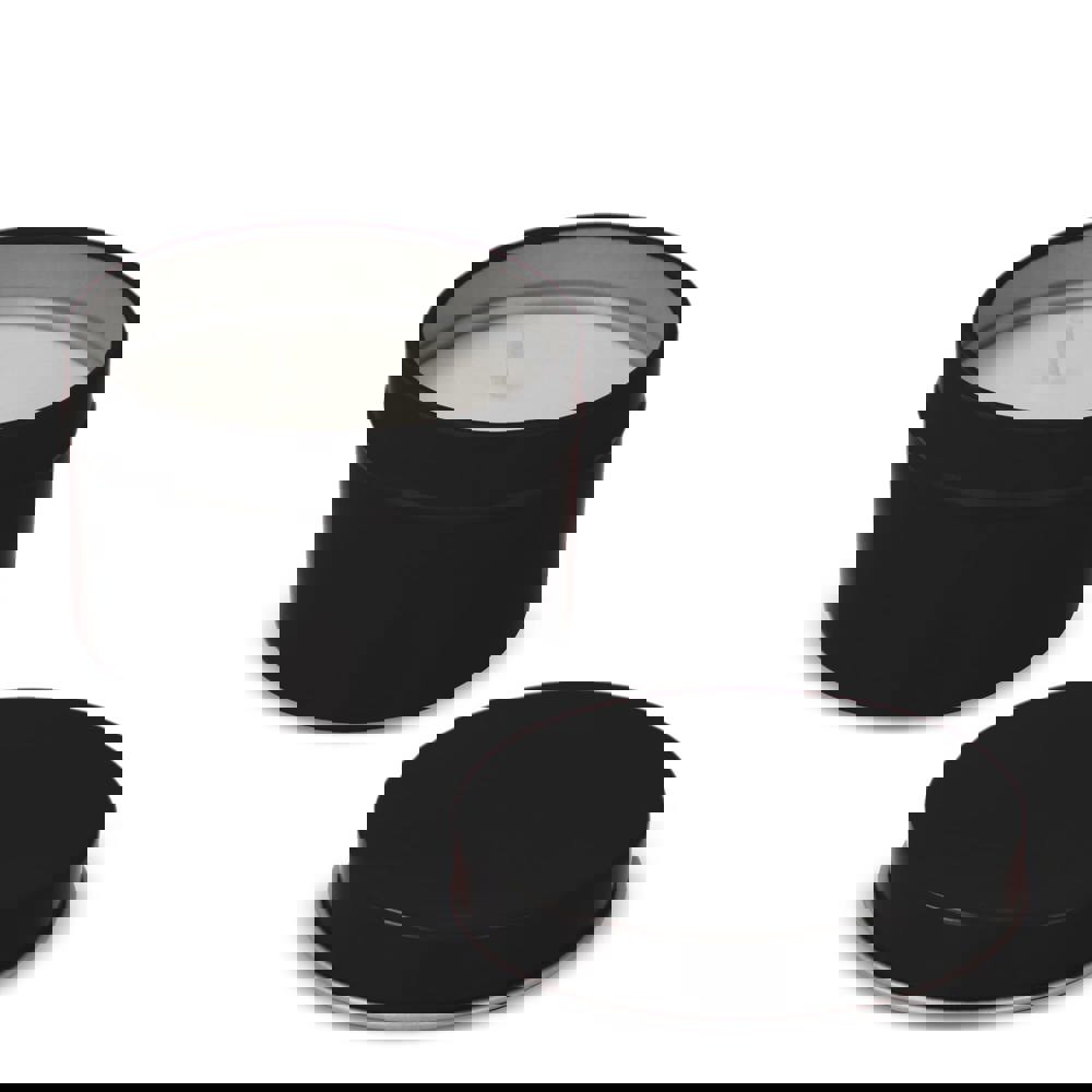 Kirtan-Duftkerze auf Pflanzenbasis in großer recycelter Dose