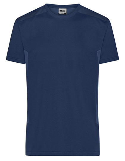 Daiber - Men´s Workwear T-Shirt -STRONG- - navy, navy