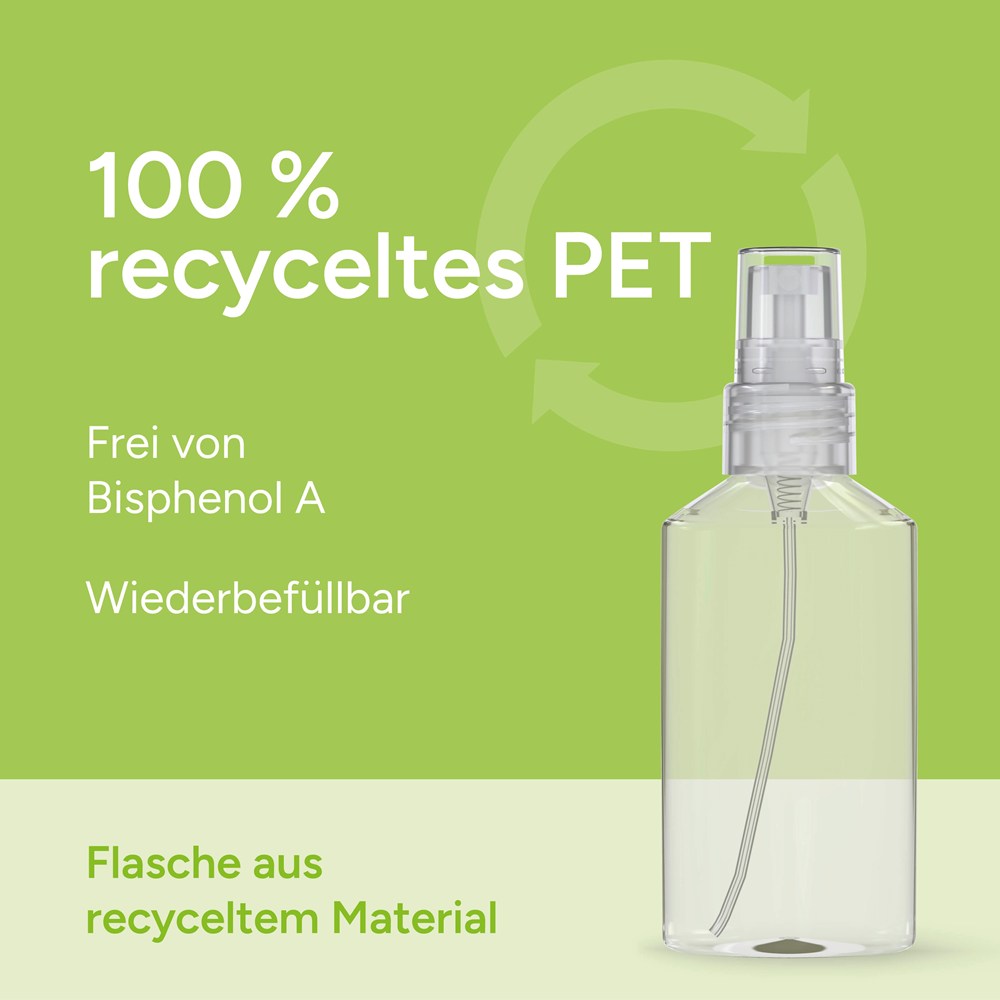 Handreinigungsspray, 50 ml, Body Label (R-PET)
