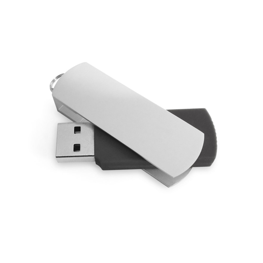 BOYLE 8GB. USB-Stick mit Metallclip 8 GB - Schwarz