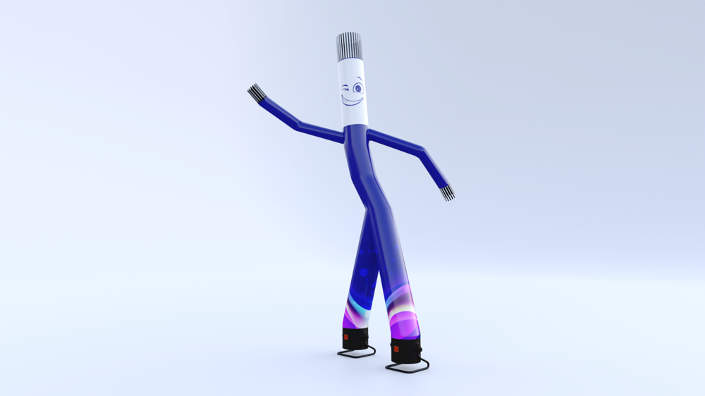 Lufttänzer 2-Beine 4m