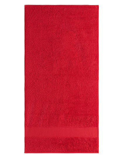 L-merch - First Class Handtuch - red