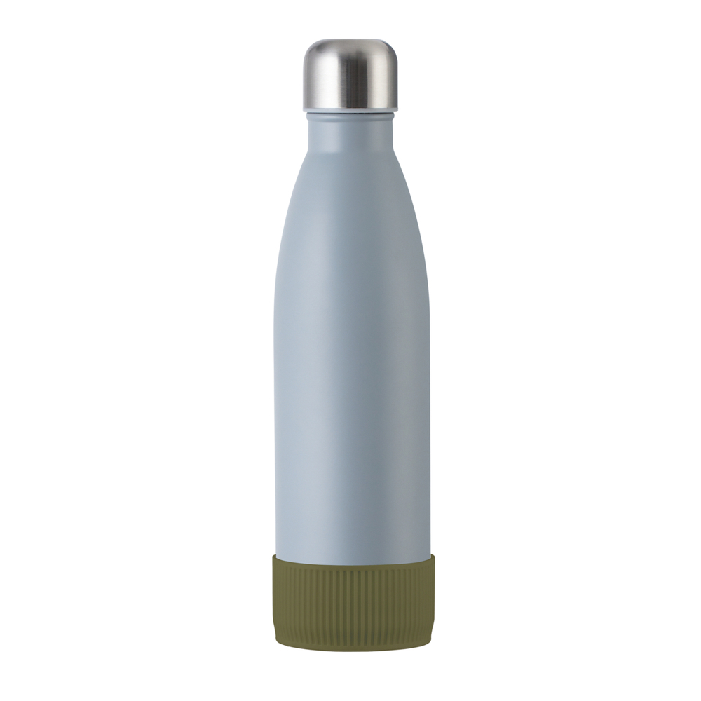 Trinkflasche RETUMBLER-myTOULON - olivgrün, grau