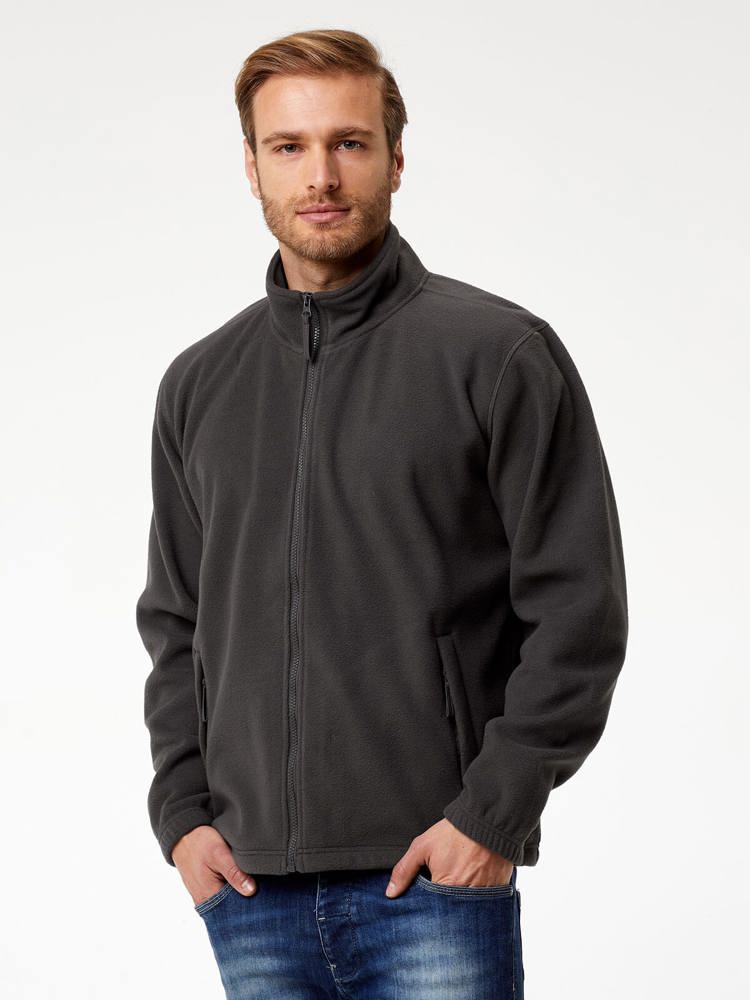 BS Peak Fleecejacke mit durchgehendem Reißverschluss, 290 gr/m² - Rot (PMS 186c)