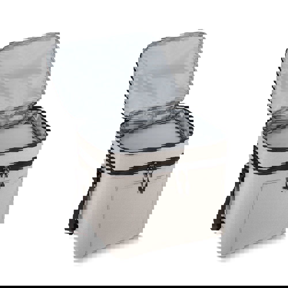 R-PET 600D Kühlbeutel mit zwei Fächern 30 x 20 x 24 cm 12 l