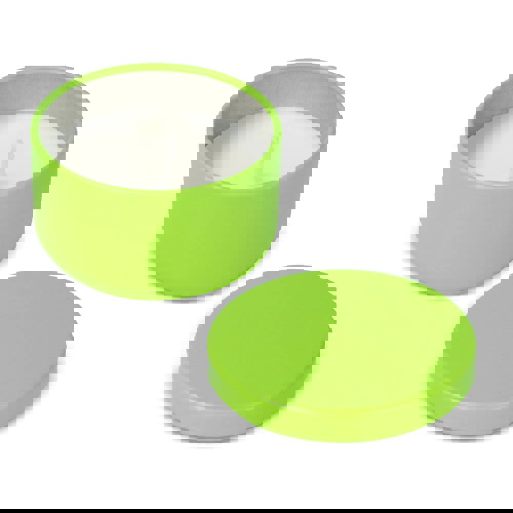 Asana unparfümierte Kerze auf Pflanzenbasis in recycelter Dose